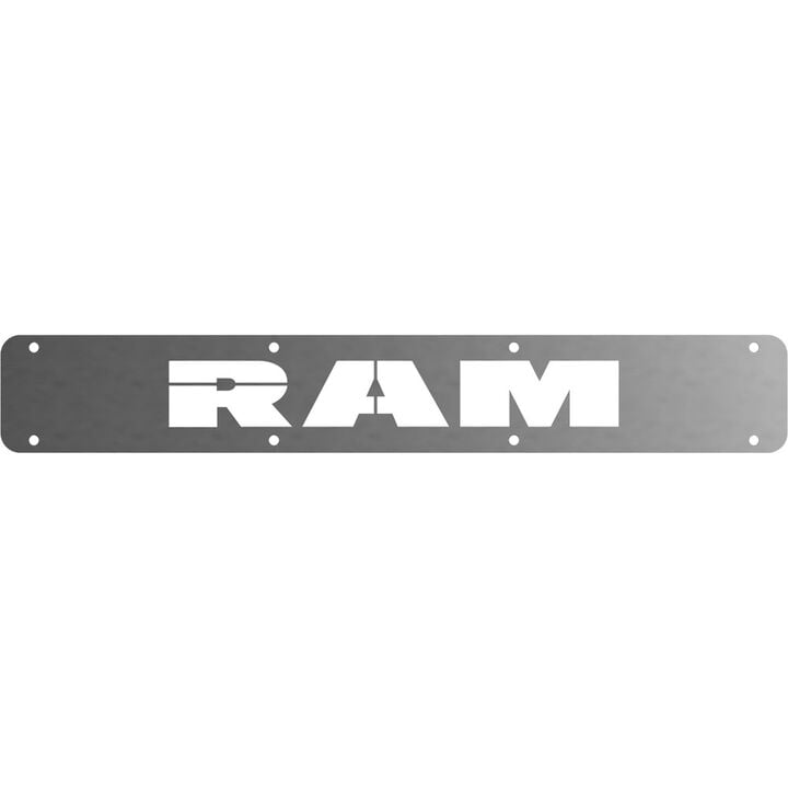 Rock Tamers RAM Stainless Steel Trim Plates 1 Pair