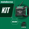 Metabo HPT Promotional Metabo HPT 18V MultiVolt Radio Cordless Bluetooth Bare Tool, small image number 3