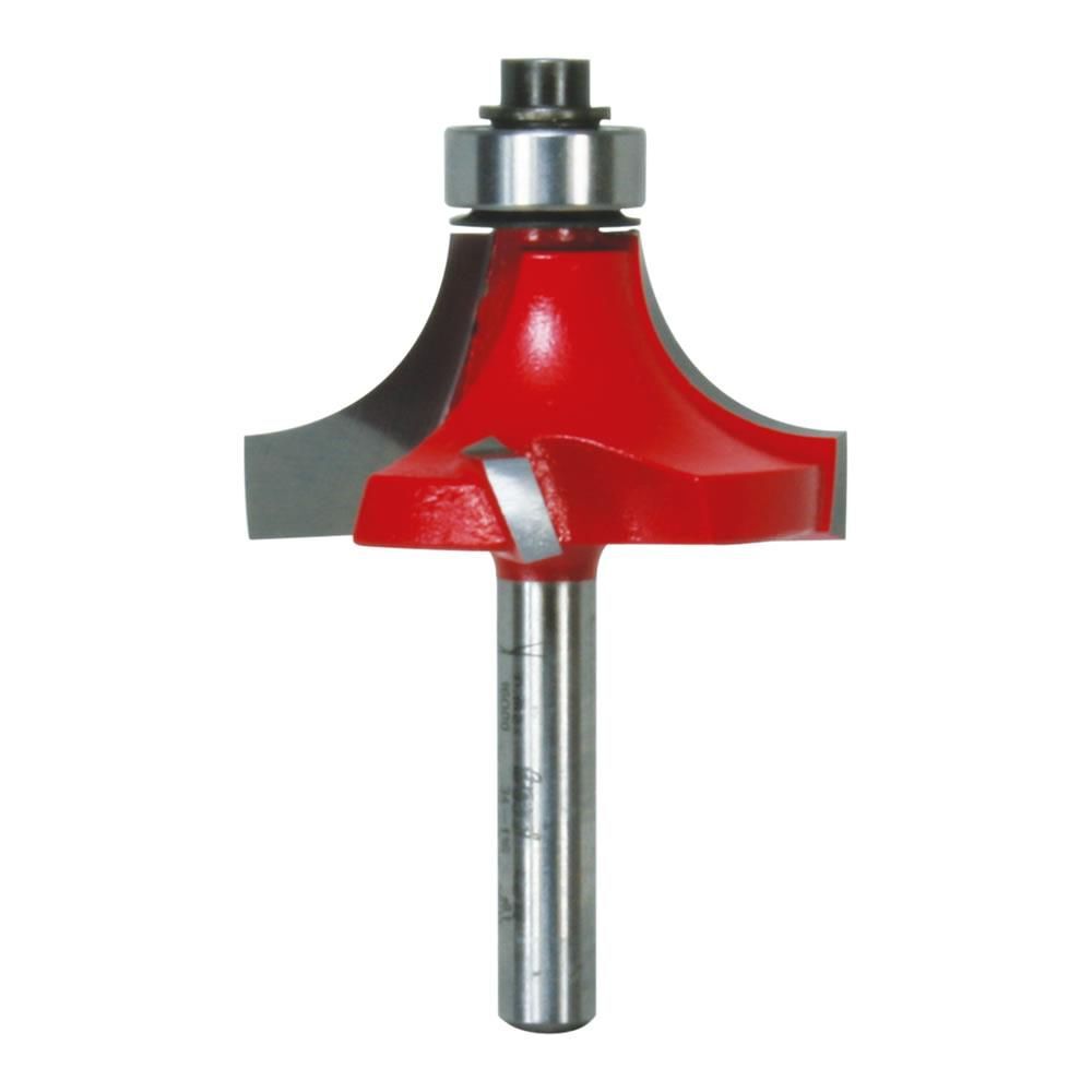 Freud 1/2 In. Radius Quadra-Cut Rounding Over Bit with 1/4 In. Shank, large image number 1