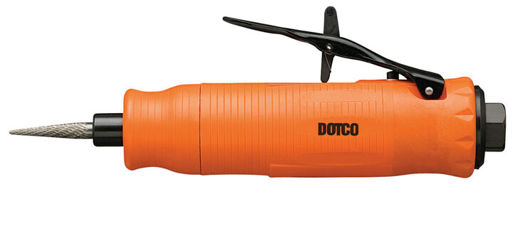 Cleco Dotco Inline Die Grinder 34000 RPM 0.3 HP 1/4' Collet Front Exhaust, large image number 1