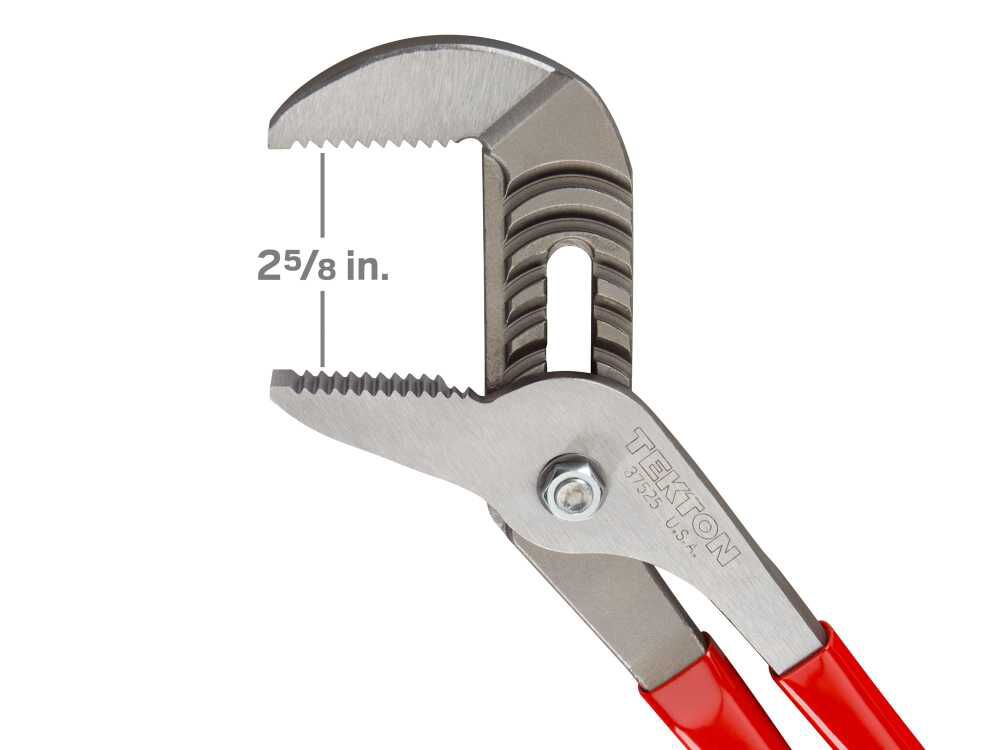 Tekton Groove Joint Pliers Set, 4-Piece (7, 10, 13, 16 Inch), large image number 6