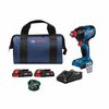 Bosch Promotional 18V Freak 1/4in & 1/2in Two In One Bit/Socket Impact Driver Kit, small image number 1