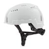 Milwaukee White Vented Helmet with BOLT Class C, small