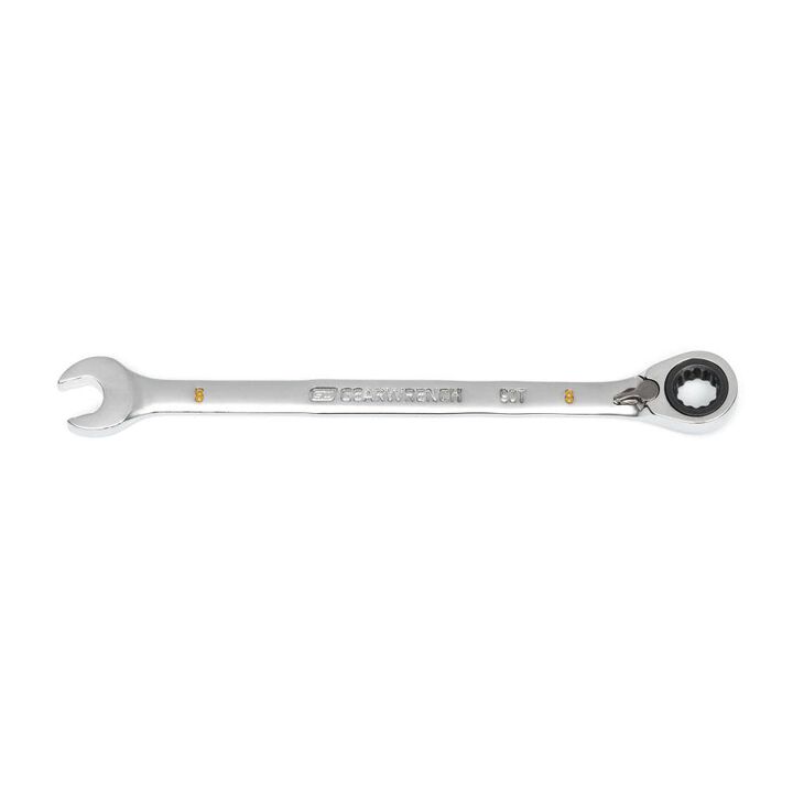 GEARWRENCH Ratcheting Wrench 8mm 90 Tooth 12 Point Reversible