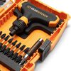 GEARWRENCH Promotional 1/4 Inch Hex Micro Bit Set with Ratcheting T-Handle 51 Pieces, small image number 6
