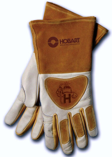 Hobart Premium Form Fitted Welding Gloves - Size XL, large image number 0
