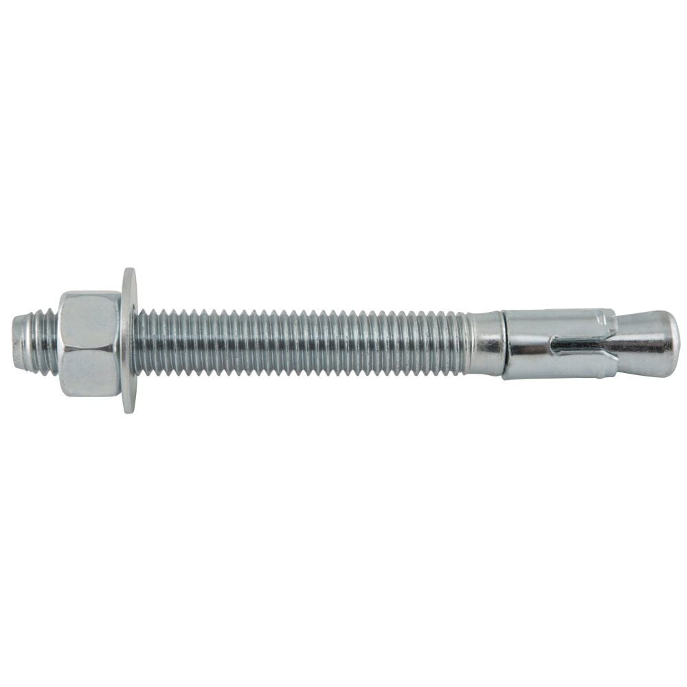 DEWALT 5/8 In. x 6 In. Power-Stud Carbon Steel Wedge Expansion Anchor – 25 Anchors – 7434SD1-PWR