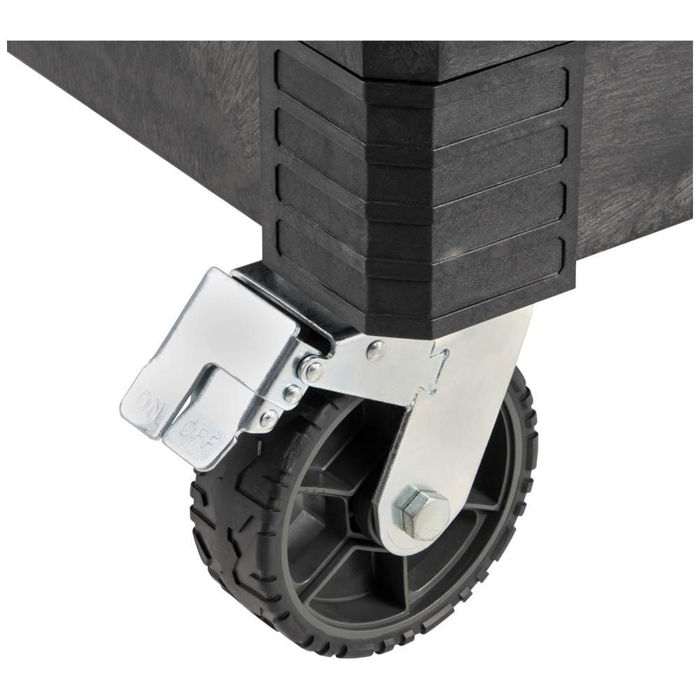 Klein Tools Utility Cart Caster Wheel Set, 6", large image number 9