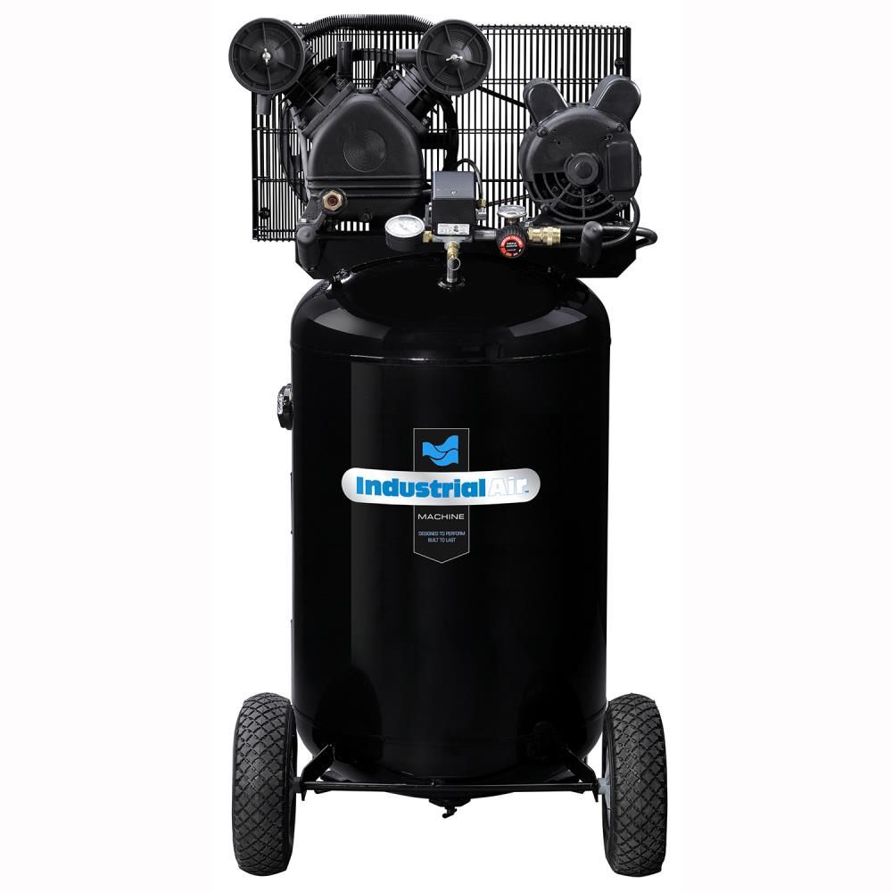 Industrial Air Compressor 1.6 HP 30 Gallon Vertical Portable V-Twin, large image number 1