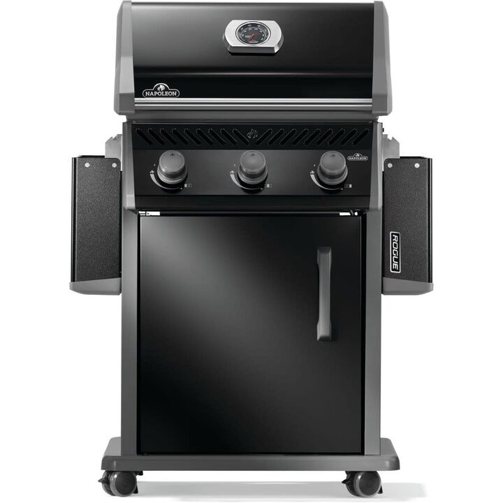 Napoleon Rogue 425 Propane Gas Grill 42000 BTU Black, large image number 2