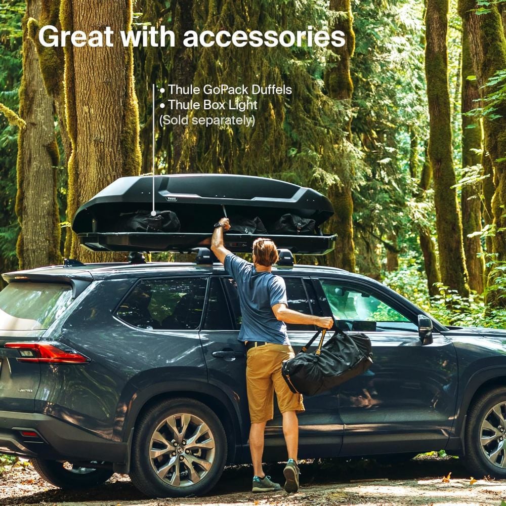 Thule Force 3XL 18 Cu Ft. Black Versatile Roof-Mounted Cargo Box, large image number 6