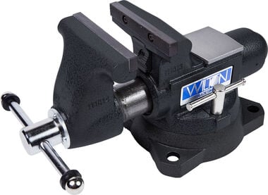 Wilton 55in Special Edition Black 1755 Tradesman Bench Vise with BASH 20416 Sledge Hammer, large image number 5
