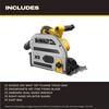 DEWALT 20V XR 6 1/2 Inch Track Saw (Bare Tool), small image number 2