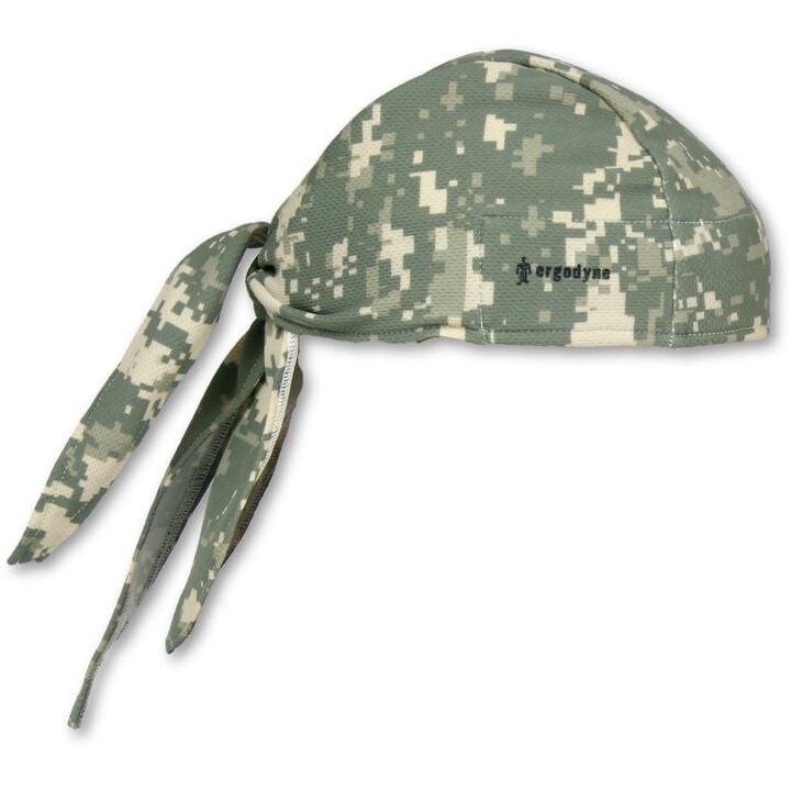 Ergodyne Chill Its 6615 High Performance Do Rag, Camo