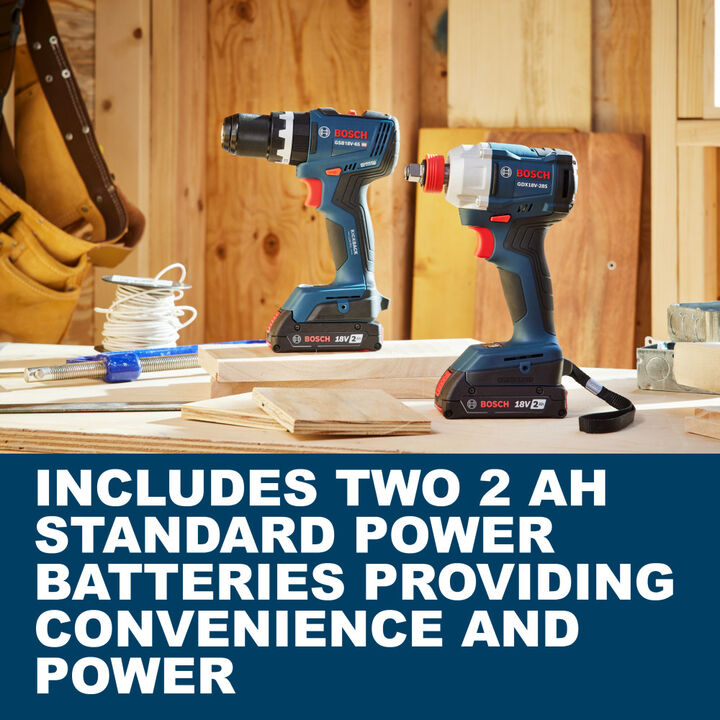 Bosch 18V 4-Tool Combo Kit, large image number 3
