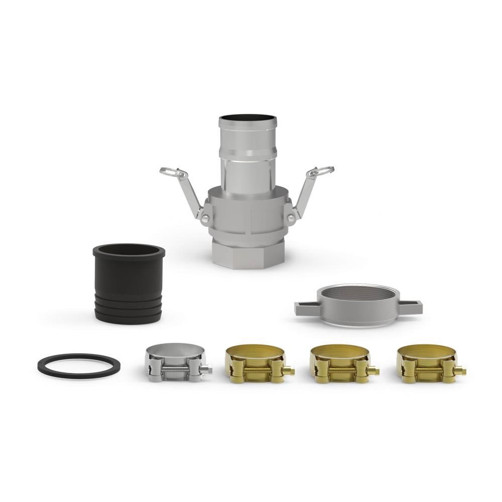 Champion Power Equipment 2-Inch Gas-Powered Semi-Trash Water Transfer Pump with Hose and Wheel Kit, large image number 11