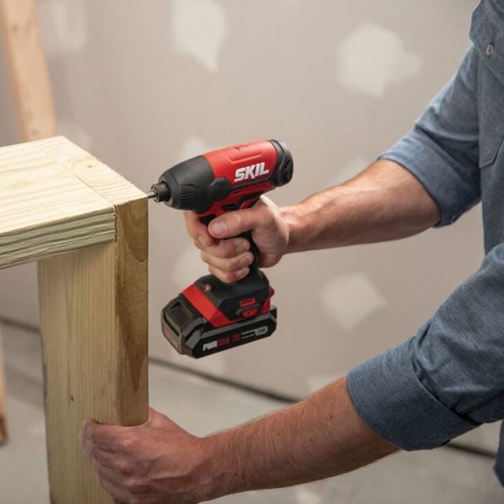 SKIL 20V 1/4'' Hex Impact Driver PWRCORE Kit, large image number 2