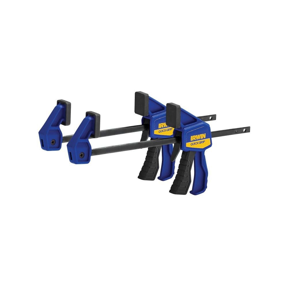 Irwin Quick-Grip Bar Clamp, One-Handed, Micro, 4-1/4 in, 2-Pack, large image number 2
