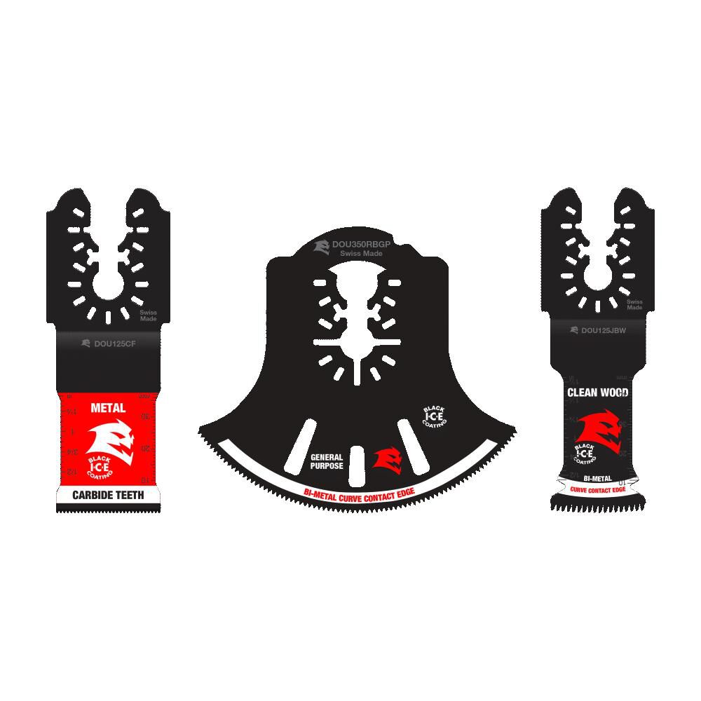 Diablo Tools 3 pc Universal Fit Bi-Metal Osc. Blade Set, large image number 1