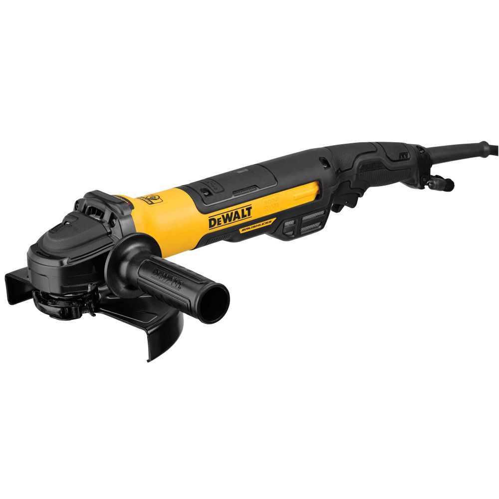 DEWALT 7in Small Angle Grinder Rat Tail with Kickback Brake No Lock On Sansujyuku sansujyuku.com