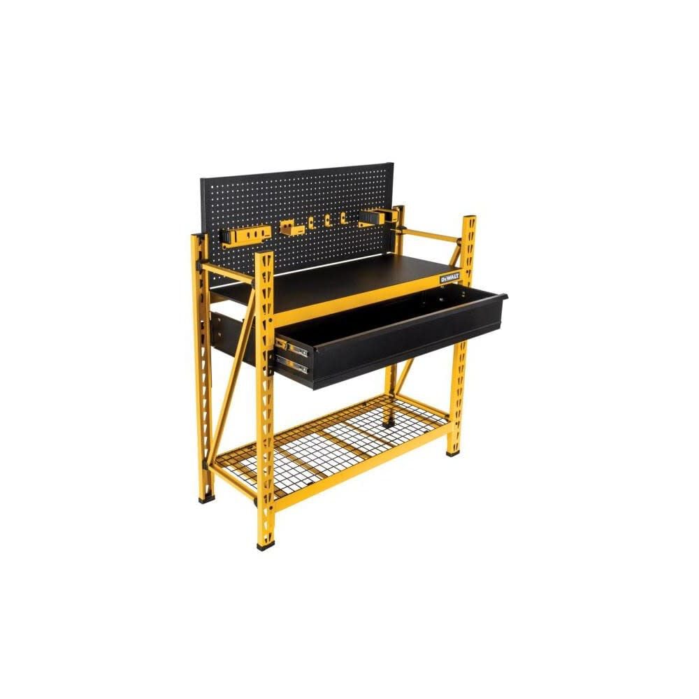 DEWALT Work Station Kit 2-Shelf Industrial Storage Rack DXST3000WB ...