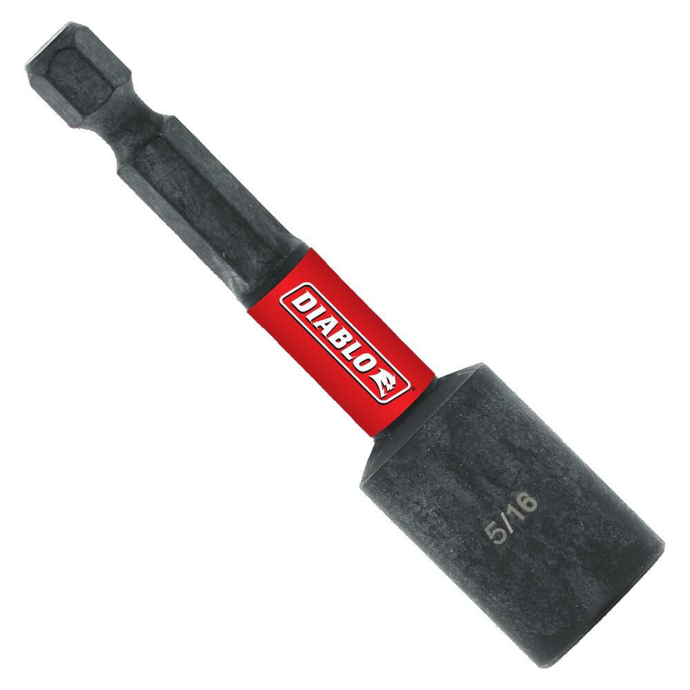Diablo Tools 5/16in x 2-9/16in Magnetic Nut Setter, large image number 1