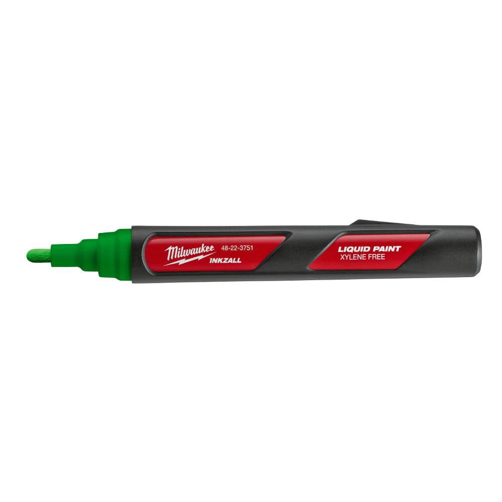 Milwaukee INKZALL Green Paint Marker, large image number 2