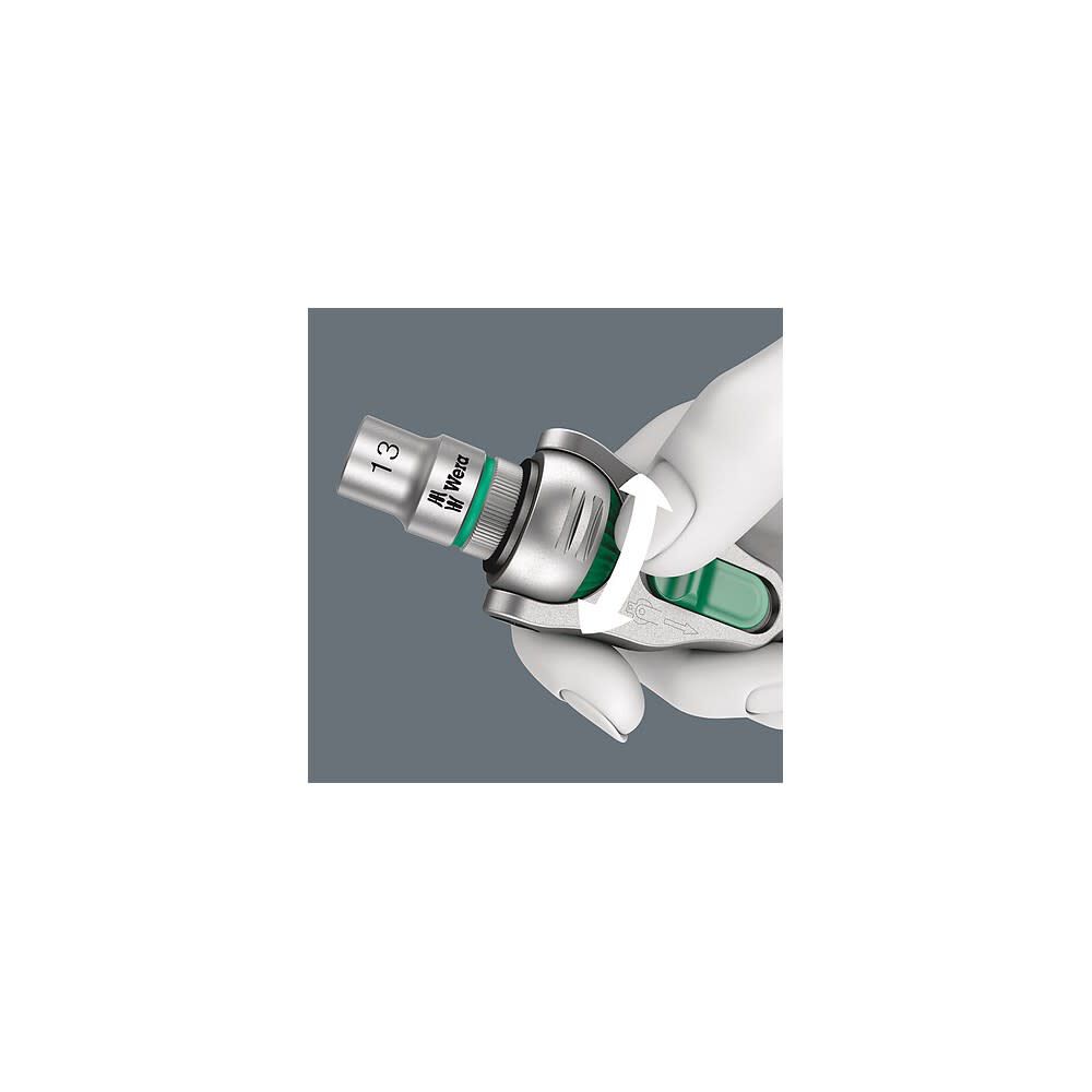 Wera Tools 29pc 3/8in Drive 8100 SB 6 Zyklop Speed Ratchet Set, large image number 7