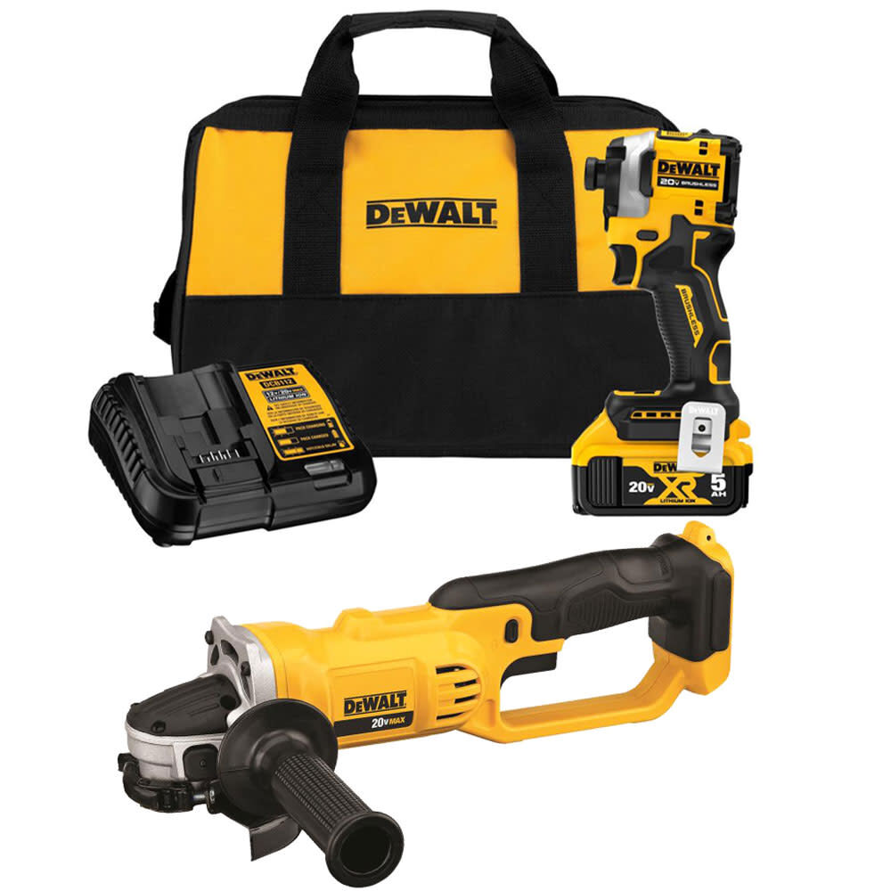 Dewalt 20v deals grinder dcg412b