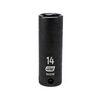 GEARWRENCH 3/8in Drive 6 Point Deep Impact Metric Socket 14mm, small image number 1