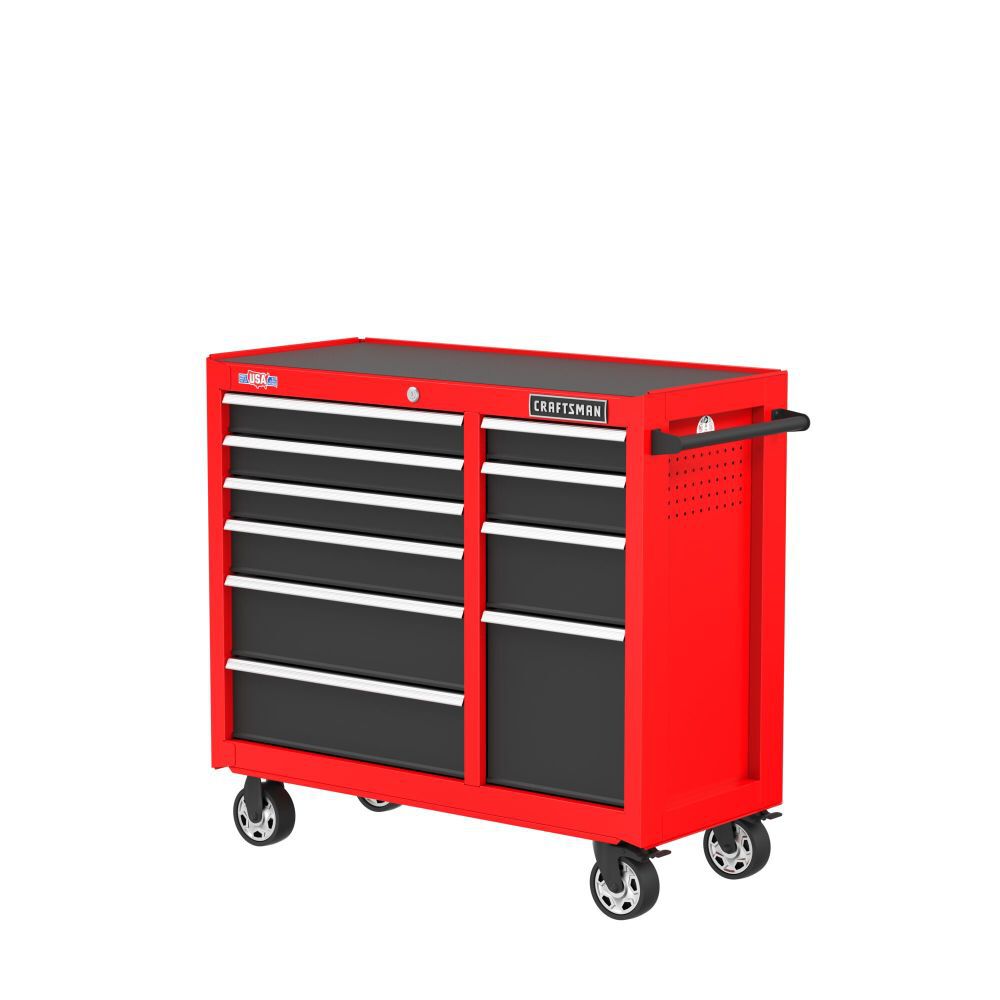 CRAFTSMAN S2000 41 Inch 10-Drawer Rolling Tool Cabinet, large image number 1
