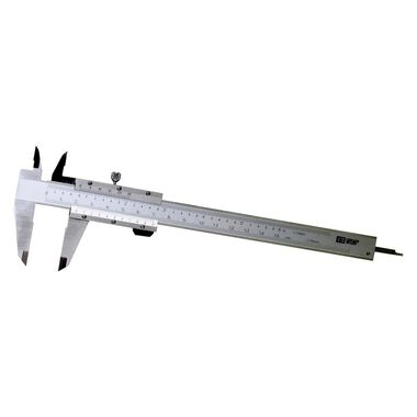 Chicago Brand 6 Inch Clear Dual Scale Lockable Jaws Vernier Caliper