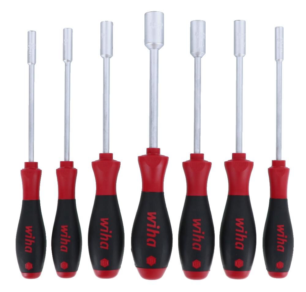 Wiha SoftFinish Cushion Grip Metric Nut Driver Set 7 piece, large image number 3