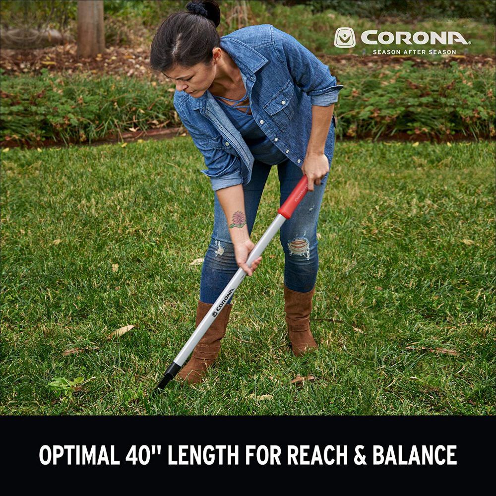 Corona Weeder 40in ComfortGEL Steel Extended Reach 2 Prong, large image number 8