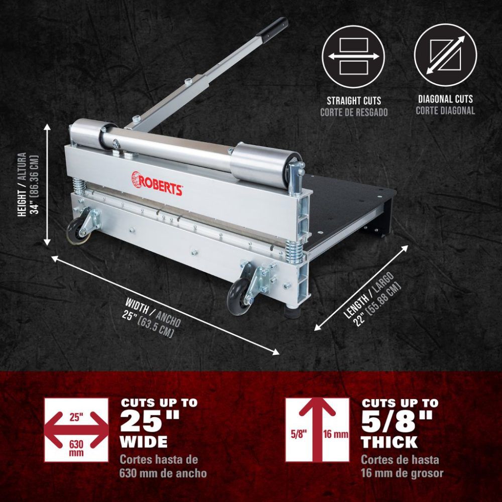 Roberts 25 Inch Tungsten Carbide Blade Pro Multi-Floor Cutter, large image number 9