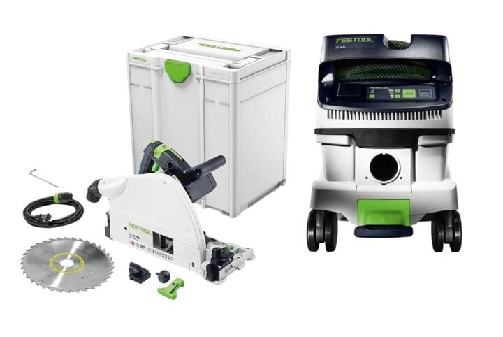 Festool TS 75 Track Saw & CT 26 Dust Extractor Bundle
