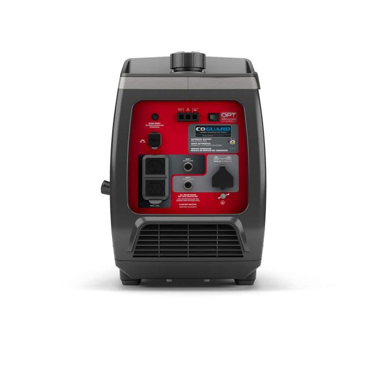 Briggs and Stratton P2400 PowerSmart Series 2400 Watt Gas Powered 50 State Inverter Generator with CO Guard, large image number 2