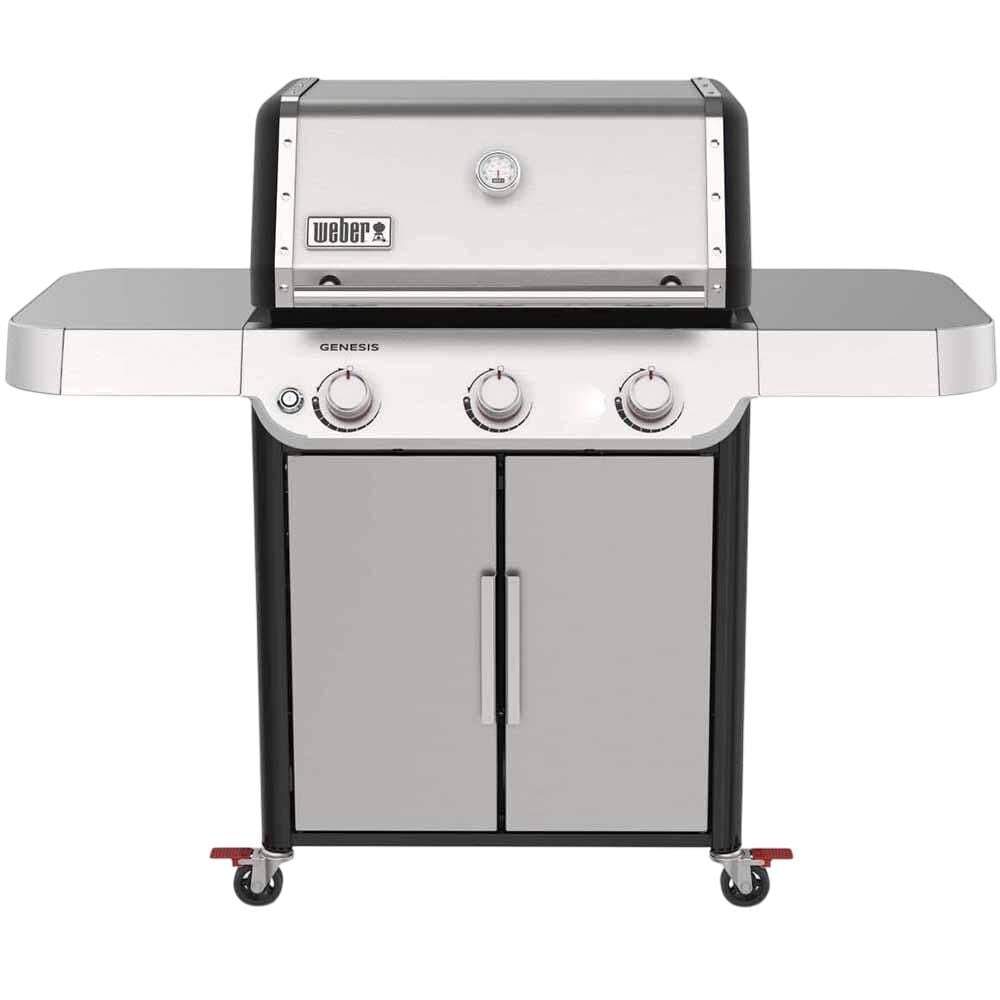 Weber GENESIS S-315 Stainless Steel 39000 BTU Liquid Propane Gas Grill with 3 Burner – 1500568