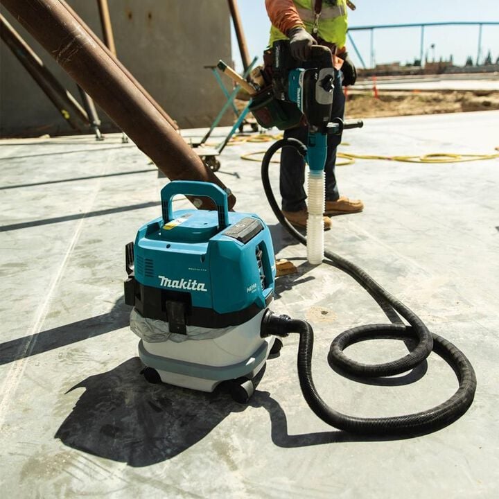 Makita 40V max XGT 2.1 Gallon HEPA Dry Dust Extractor Kit, large image number 8