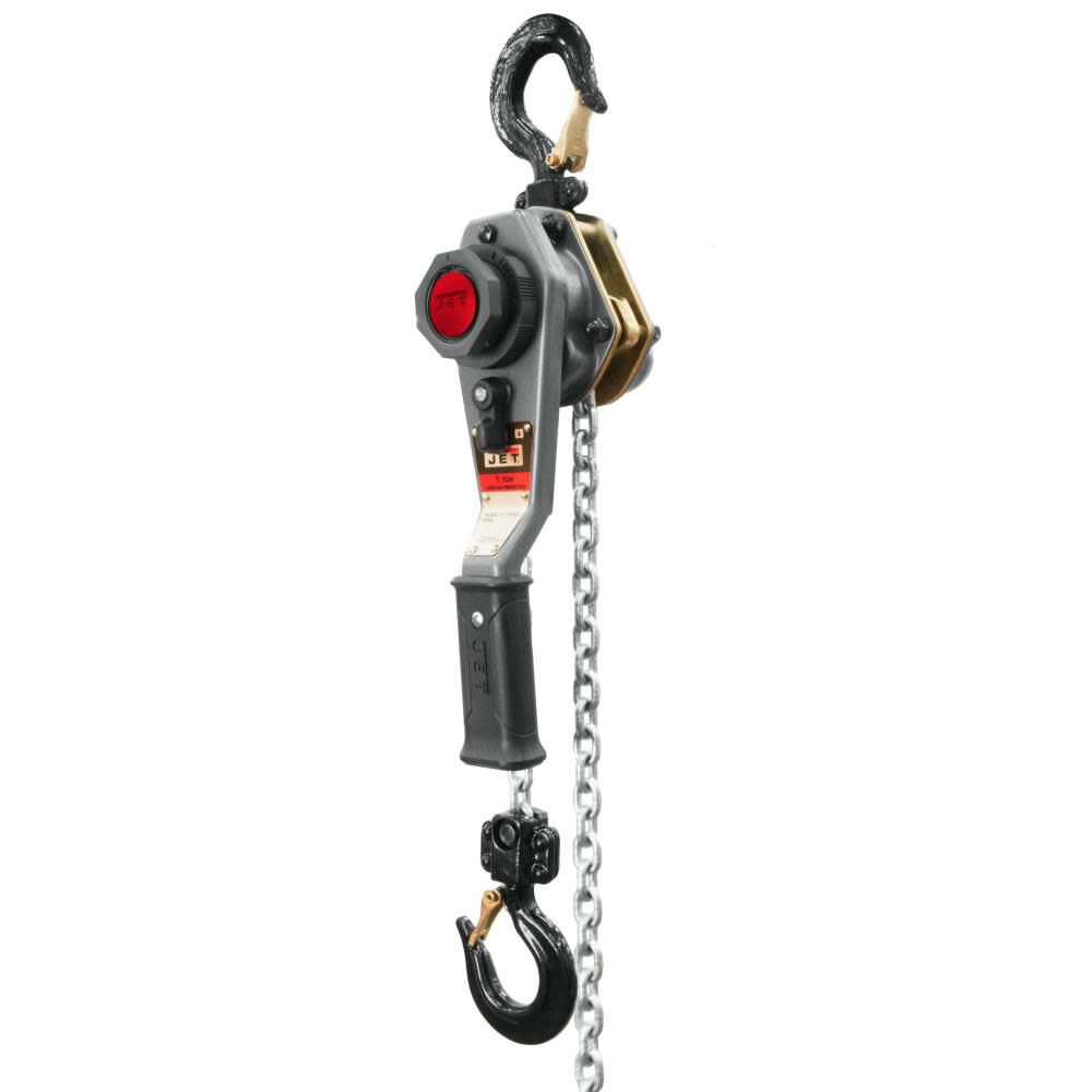 JET JLH-100WO-15 1 Ton Lever Hoist 15 Ft. Lift with Overload Protection - JT9-376202