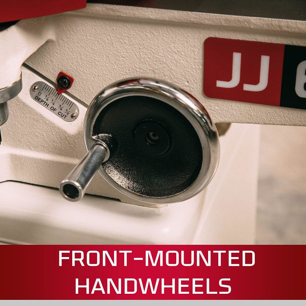 JET JJ-6HHDX 6 In. Long Bed Jointer with Helical Head Kit, large image number 3