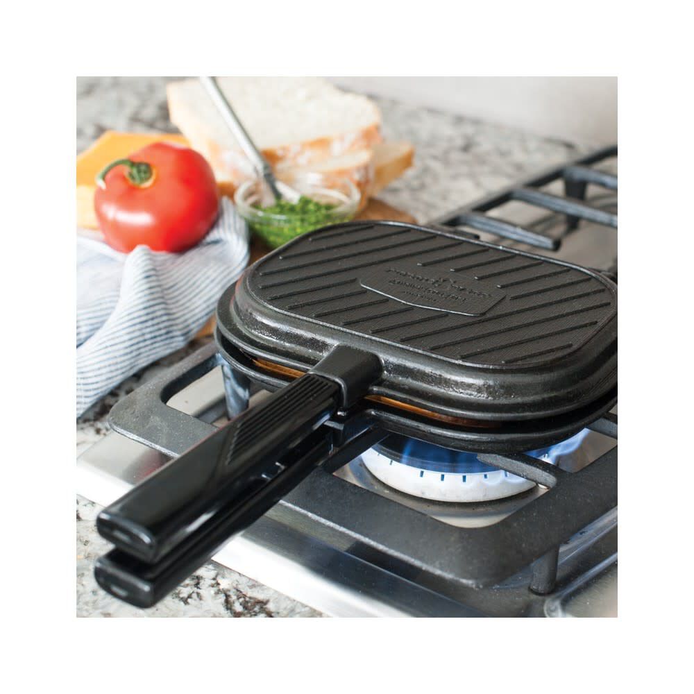 Nordic Ware Cast Aluminum Stovetop Sandwich and Grill Press, large image number 4
