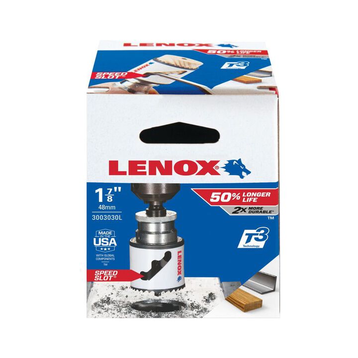 Lenox 1-7/8 Inch Speed Slot Bi-Metal Hole Saw, large image number 6