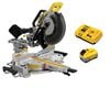 DEWALT 20V MAX XR Double Bevel Sliding 12 Inch Miter Saw with 8 Ah Battery Lithium-ion and Charger Kit, small image number 1
