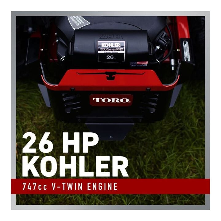 Toro Titan 60 Inch 26HP 747 cc Kohler Gasoline Zero-Turn Mower, large image number 4