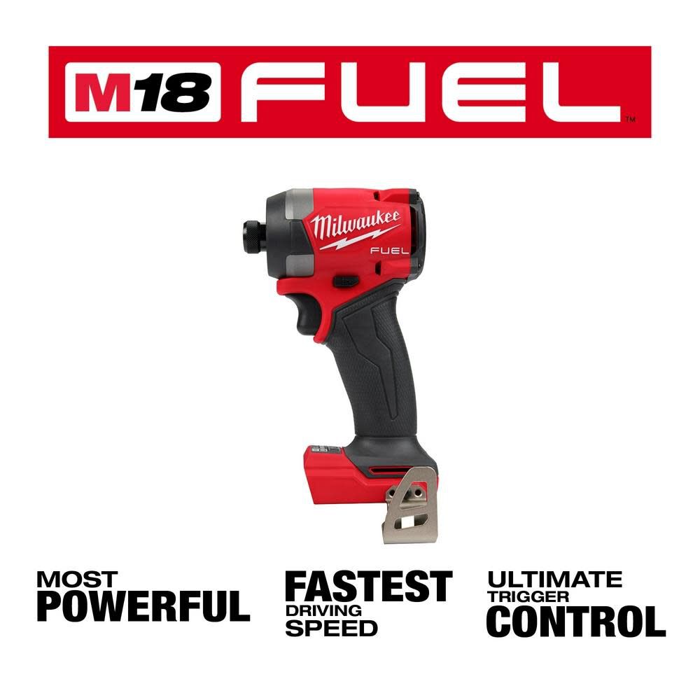 Milwaukee M18 FUEL 1 4inch Hex Impact Driver Bare Tool 2953 20