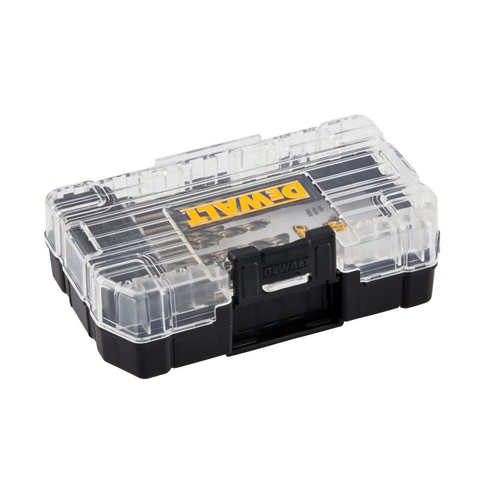 DEWALT BLACK & GOLD IMPACT READY Metal Drill Bit 12pc Set DWAH1182