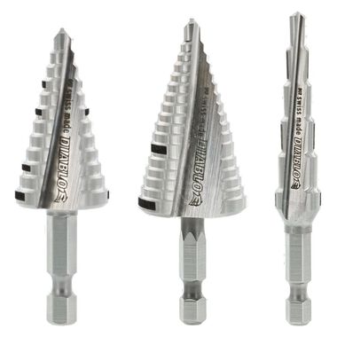 Diablo Tools Impact Strong Step Drill Bit Set