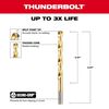 Milwaukee 21/64 in. Thunderbolt Titanium Coated Drill Bit, small