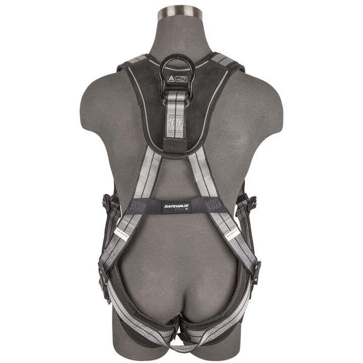 Safewaze PRO+ Slate Full Body Harness: Alu 1D, Alu QC Chest, Alu FD, TB Legs, large image number 1